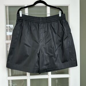 Women’s Zara Faux Leather Shorts
